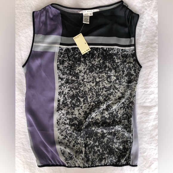 NWT Max Studio lightweight sleeveless blouse - Picture 1 of 5